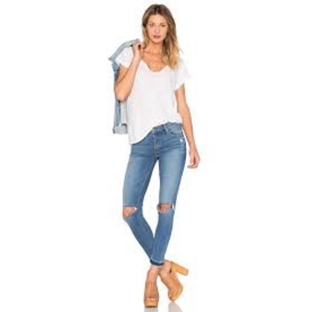 GRLFRND Candice‎ Mid Rise Super Stretch Skinny Jeans